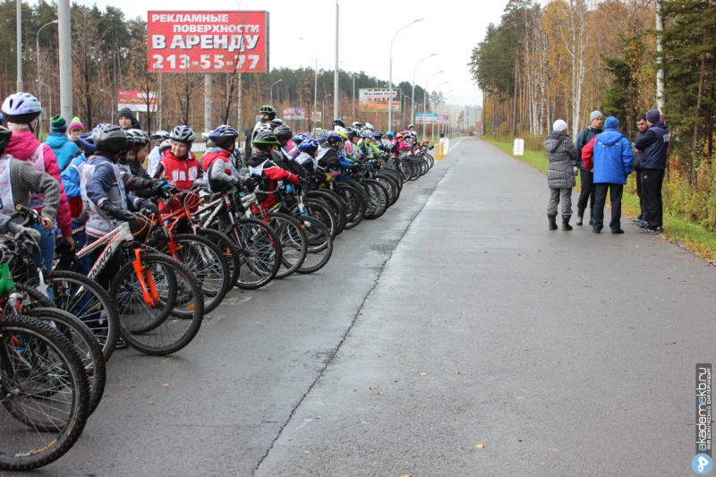 Академический район Екатеринбург Открытое занятие по велоспорту в 19 школе