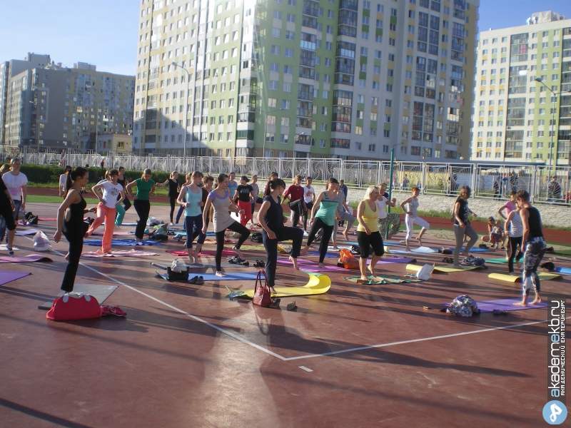 Академический район Екатеринбург Мастер-класс по йоге на свежем воздухе