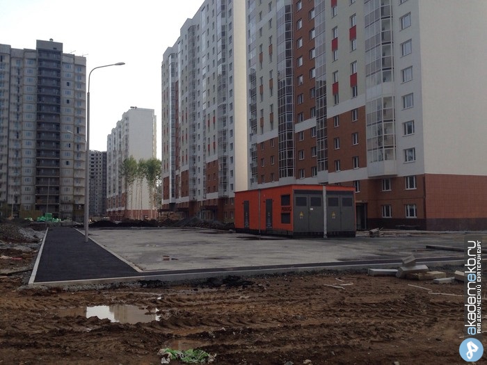 Академический район Екатеринбург Фотоотчёт строительства 7-го квартала