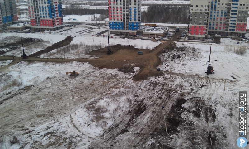 Академический район Екатеринбург Строительство школы в пятом квартале