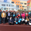 Ко Дню Победы в школе № 23 прошёл митинг с участием кадетов и сотрудников МЧС