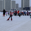 Зимняя спартакиада открылась конькобежным забегом