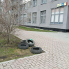 Управляющая компания отправила на утилизацию сотни автомобильных покрышек