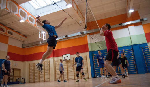 Сборная Академического выиграла спартакиаду Ленинского района по волейболу