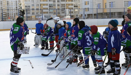 Две команды из Академического выиграли хоккейный турнир ко Дню защитника Отечества