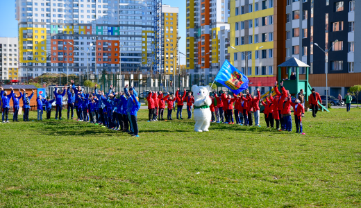 В Преображенском парке прошёл спортивный флешмоб ко дню рождения района