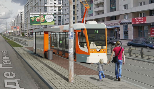 Заряжен на успех: первый трамвай, который придет в Академический, будет автономным