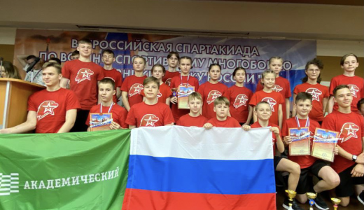 Из столицы с победами: кадеты-юнармейцы МАОУ СОШ №16 прилетели с Всероссийских соревнований, которые проходили в Москве