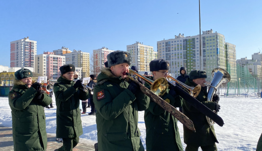 День защитника Отечества отметили торжественным концертом!