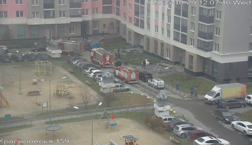 «Загорелась электросушилка»: в доме на Рябинина, 19 предотвратили пожар