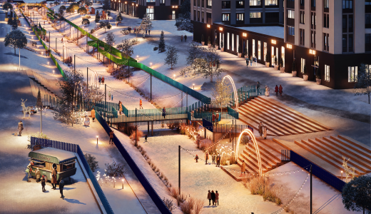 Архитекторы ГК «КОРТРОС» представили проект набережной Патрушихи