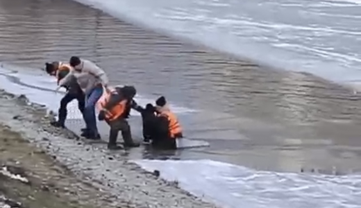 Школьник провалился под лёд на пруду в Академическом