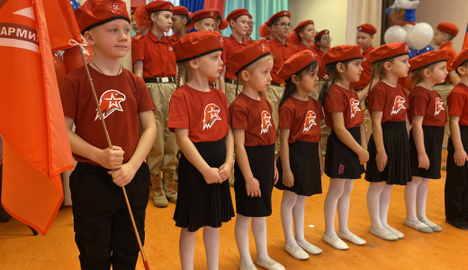 В Академическом появились «Маленькие друзья юнармии»