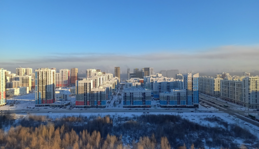 «Ощущается как -32»! В Академический пришли морозы