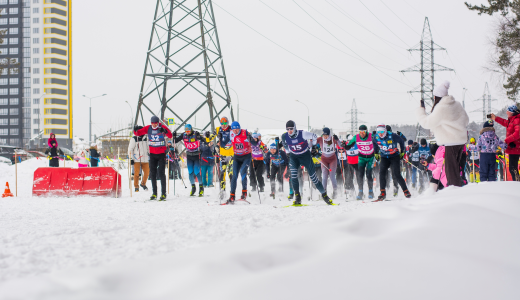 В Академическом определили сильнейших лыжников
