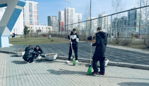«Мы за чистоту»: в Академическом продолжаются субботники