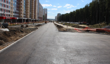 Строительство улицы Мехренцева завершится в сентябре