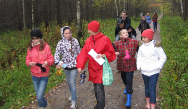 Экологическая экскурсия по Юго-Западному лесопарку для учеников школы № 16