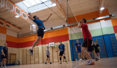 Сборная Академического выиграла спартакиаду Ленинского района по волейболу