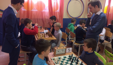 Школьники района сразились в «Шахматном дебюте»