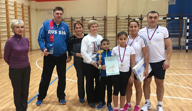 Семья Шипулиных из Академического стала самой спортивной семьёй Ленинского района