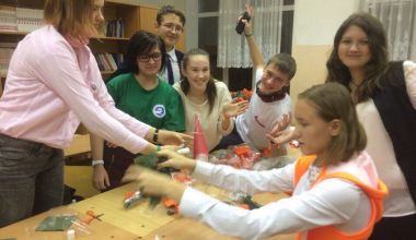 Отряд «Академия добра» победил на конкурсе волонтёров Ленинского района