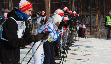 «Разогреем этот лес! Раскачаем лыжню!» 700 человек пришли на «Лыжню России» в Академическом