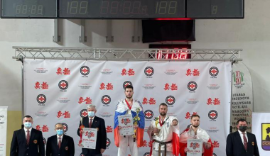 Тренер по карате из Академического стал чемпионом Европы