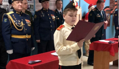 Одному из классов школы № 16 присвоено звание «Имени Героя России Сергея Воронина»