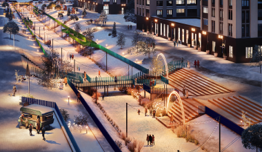 Архитекторы ГК «КОРТРОС» представили проект набережной Патрушихи