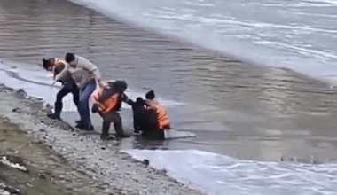 Школьник провалился под лёд на пруду в Академическом