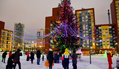 В Преображенском парке установят 20-метровый символ Нового года