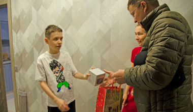 Николай Смирнягин стал участником акции «Ёлка желаний»