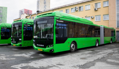 Подписан контракт на поставку ещё 15 автобусов-гармошек