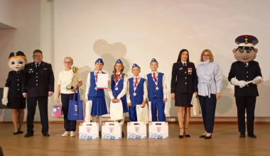 Команда школы №19 в призёрах регионального этапа конкурса «Безопасное колесо»